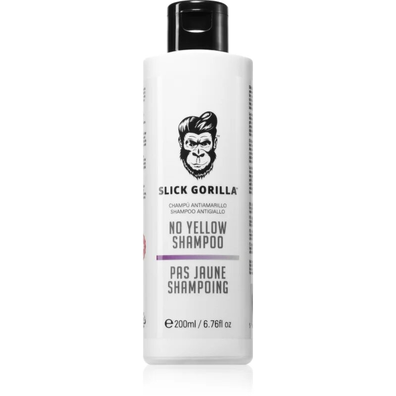 Slick Gorilla No Yellow Shampoo šampon pro blond vlasy 200 ml