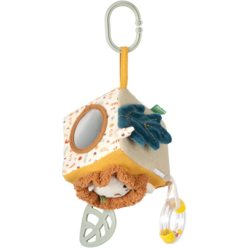 Small foot Little Lion Fabric Playing Cube aktivity hračka 0m+ 1 ks