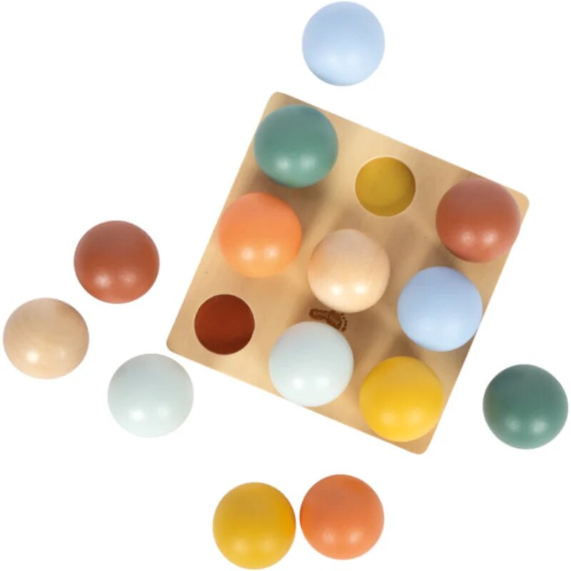 Small foot Montessori Sorting Game with Balls třídicí hra 12m+ 15 ks
