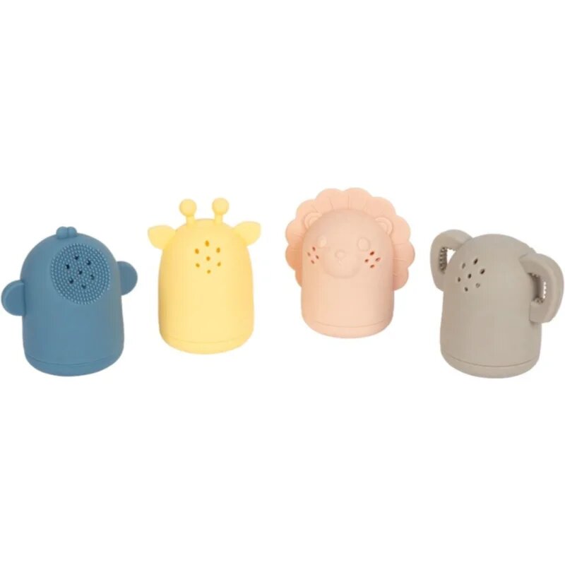Small foot Silicone Bath Toy Set hračka do vody 12m+ 4 ks