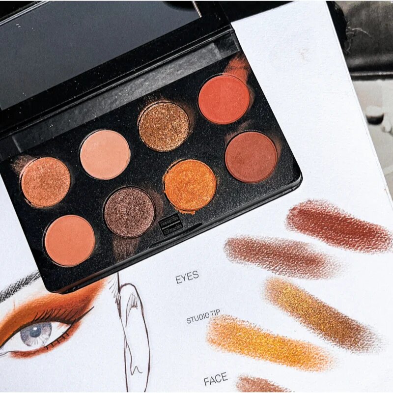Smashbox Always On Mood Board Eye Shadow Palette paletka očních stínů odstín Fiery Vibes 68 g