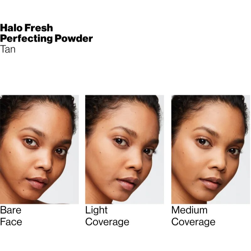 Smashbox Halo Fresh Perfecting Powder sypký pudr odstín Tan 10 g