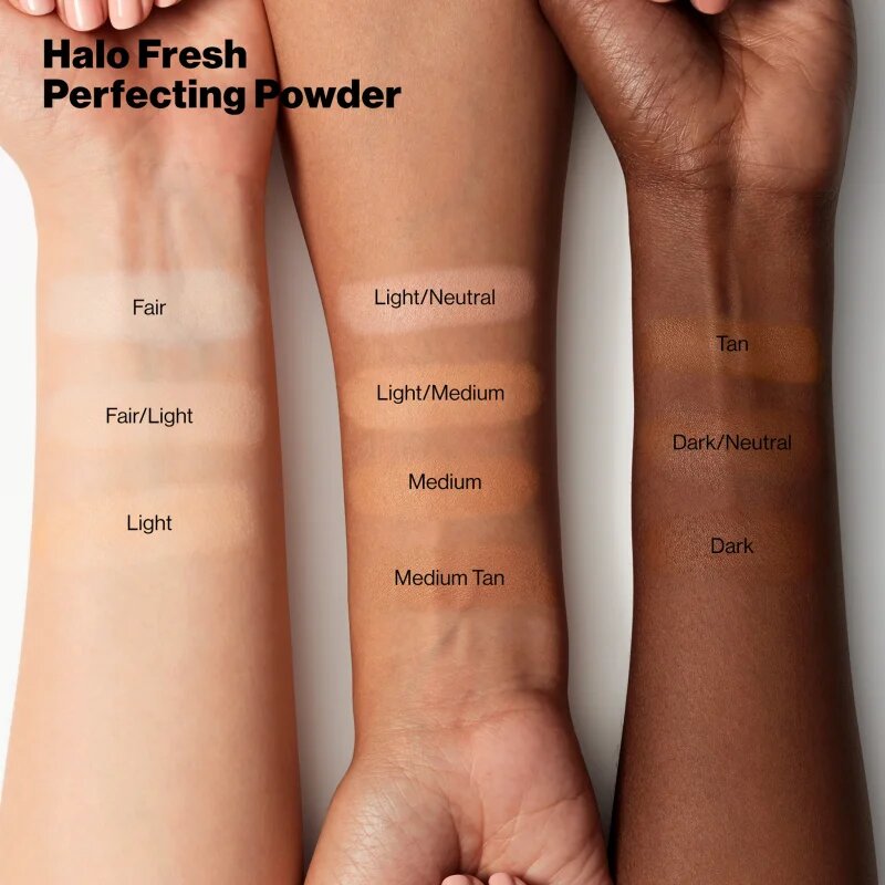 Smashbox Halo Fresh Perfecting Powder sypký pudr odstín Tan 10 g