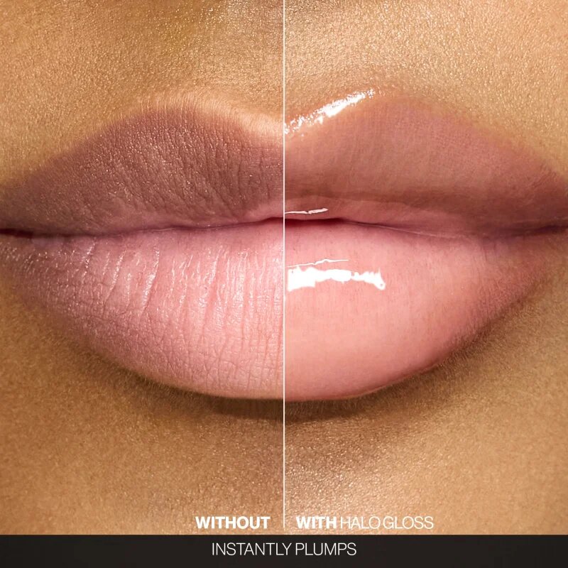 Smashbox Halo Plump + Glow Lip Gloss hydratační lesk na rty pro objem rtů odstín Beam 4.6 ml