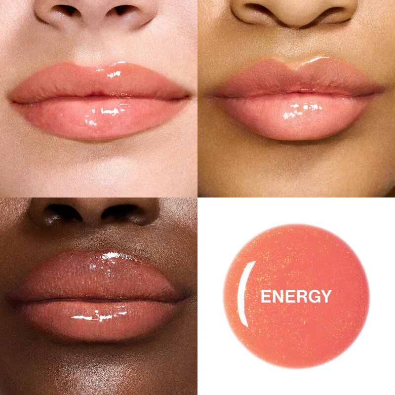 Smashbox Halo Plump + Glow Lip Gloss hydratační lesk na rty pro objem rtů odstín Energy 4.6 ml