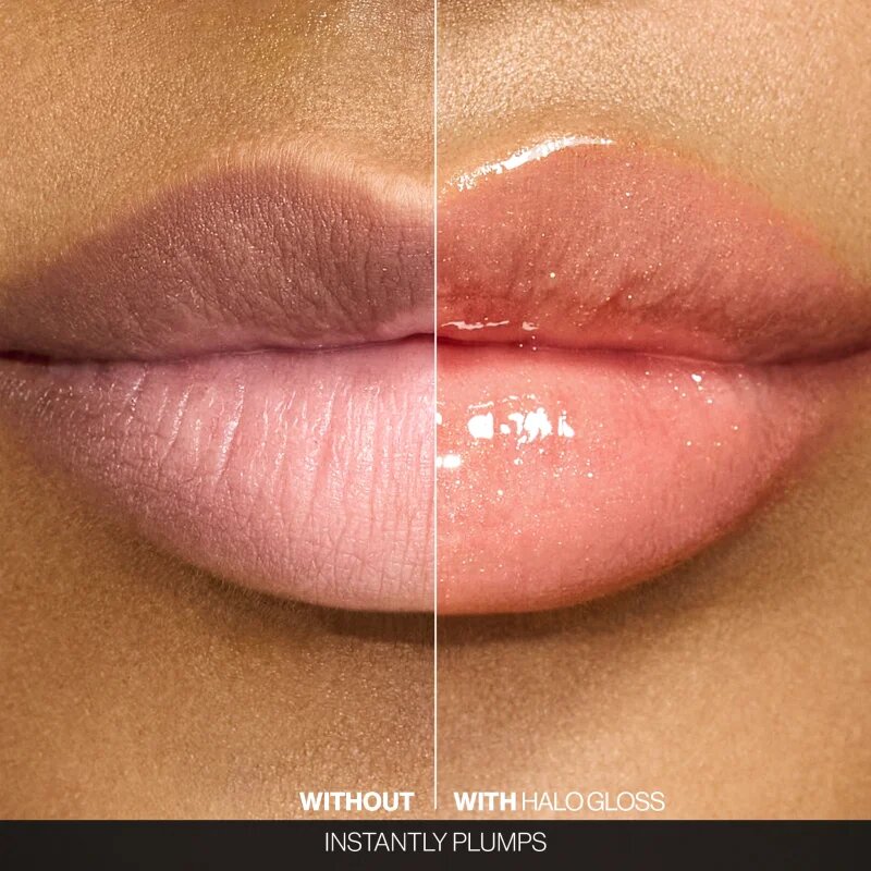 Smashbox Halo Plump + Glow Lip Gloss hydratační lesk na rty pro objem rtů odstín Energy 4.6 ml