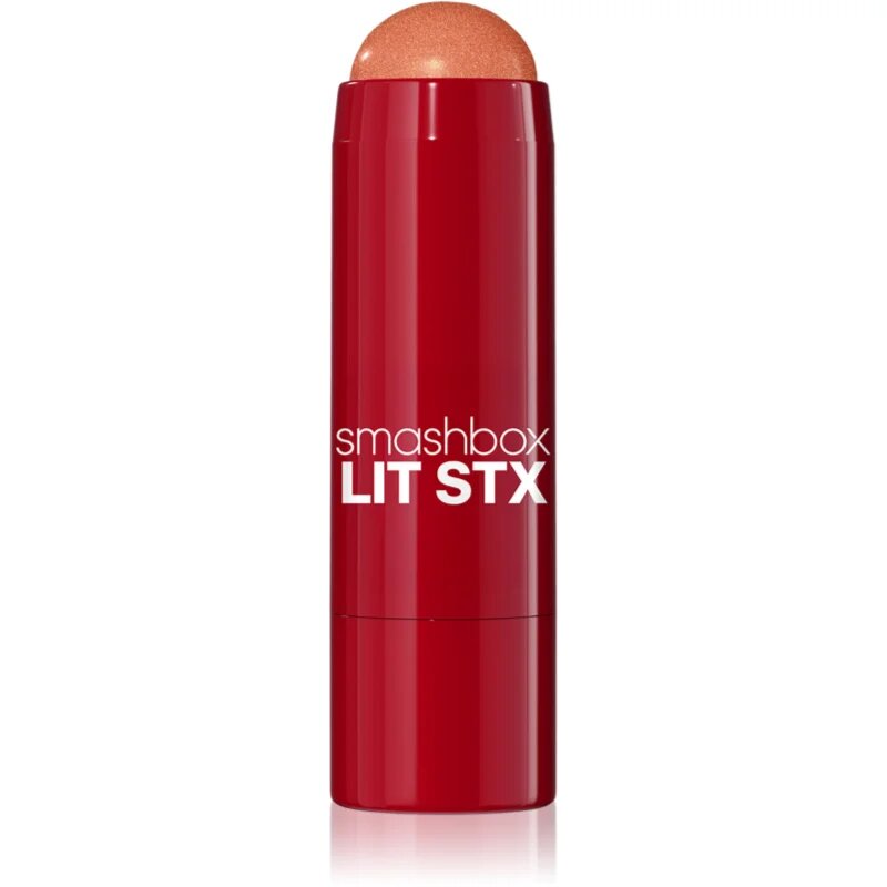 Smashbox LIT STX Blushlighter tvářenka s rozjasňovačem v tyčince odstín Brnz.GIF 5 g
