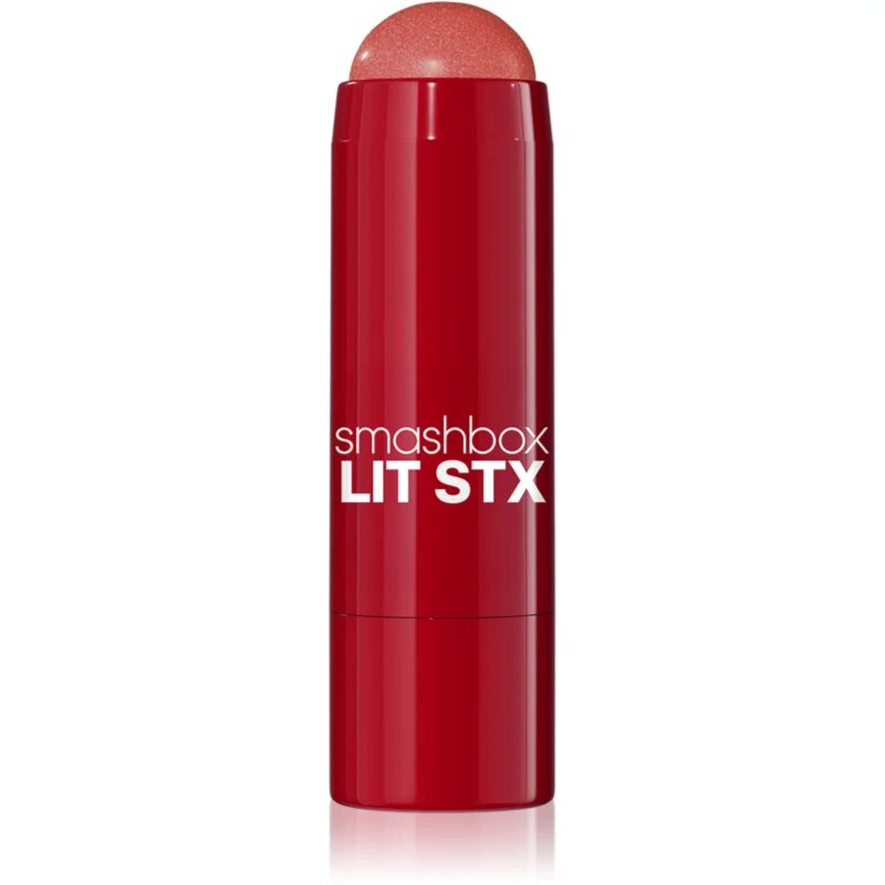 Smashbox LIT STX Blushlighter tvářenka s rozjasňovačem v tyčince odstín Sunset.JPG 5 g