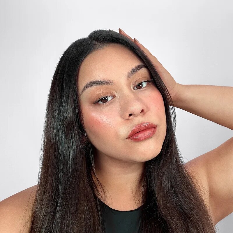 Smashbox LIT STX Blushlighter tvářenka s rozjasňovačem v tyčince odstín Sunset.JPG 5 g