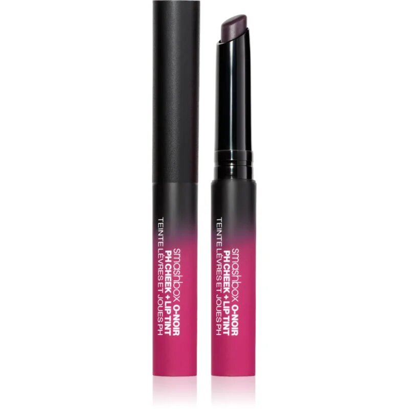 Smashbox O-NOIR PH Cheek + Lip Tint tónující balzám na rty reagující na pH odstín Berry 2.5 g