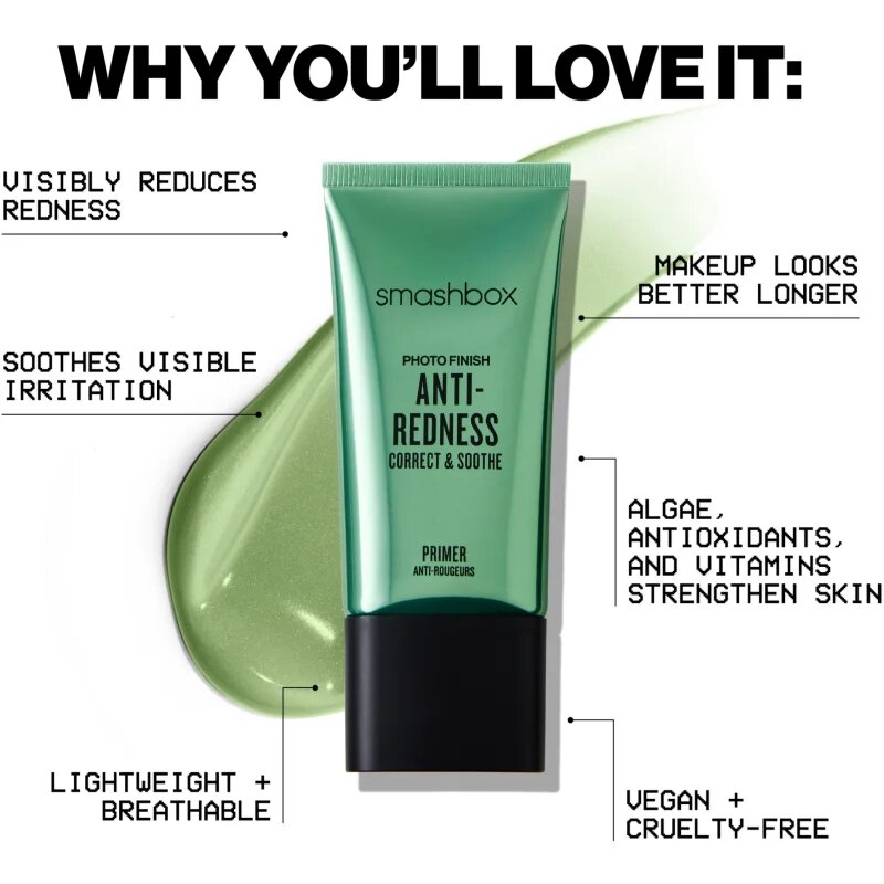 Smashbox Photo Finish Anti-Redness Primer podkladová báze proti začervenání pleti 30 ml