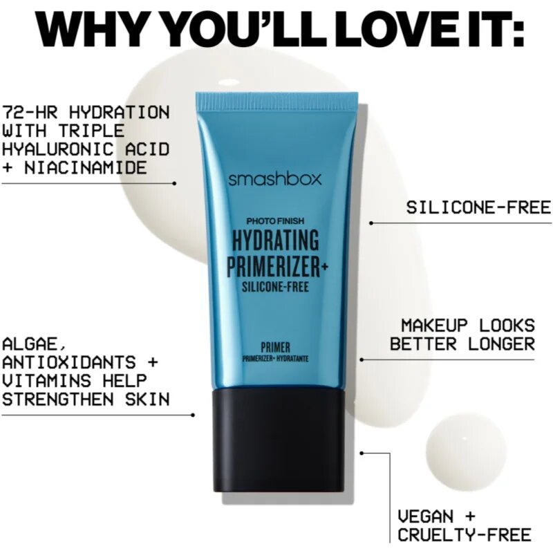 Smashbox Photo Finish Hydrating Primerizer+ podkladová hydratační báze 30 ml