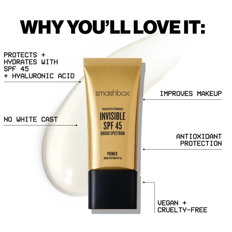 Smashbox Photo Finish Invisible Primer podkladová báze SPF 45 10 ml