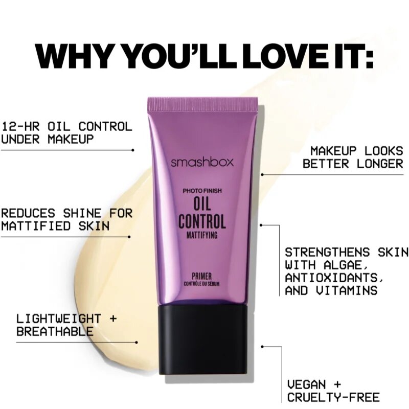 Smashbox Photo Finish Oil Control Primer podkladová báze pro mastnou pleť 30 ml