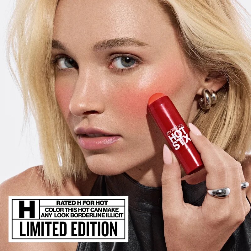 Smashbox POP LX Blush krémová tvářenka v tyčince odstín Hi-Fi Heat 5 g