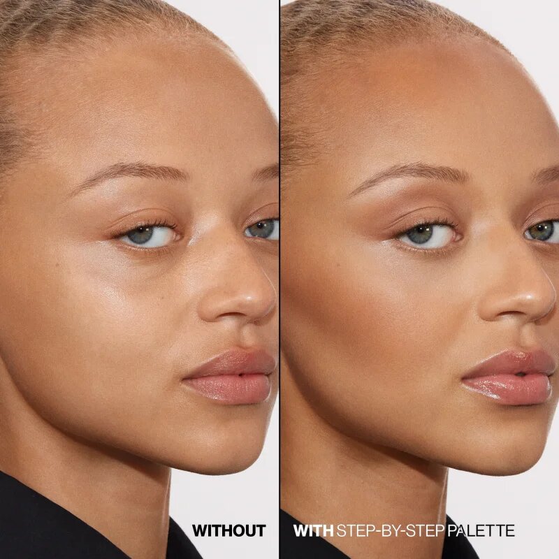 Smashbox Step-By-Step Contour Palette konturovací paletka odstín Deep 8.68 g