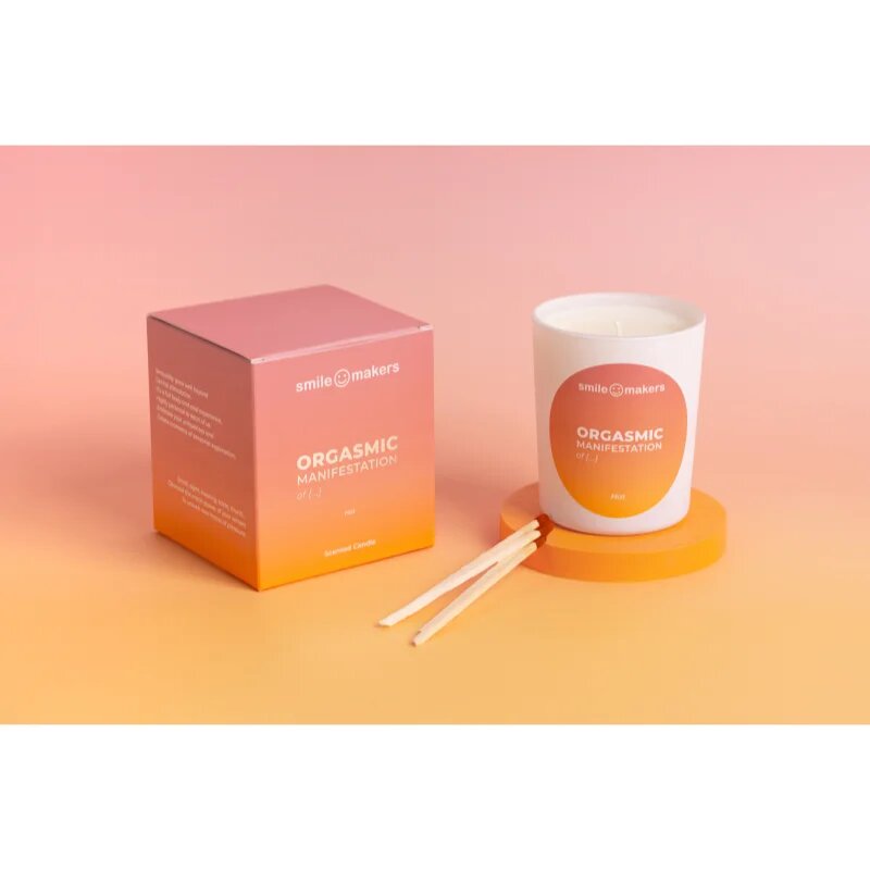 Smile Makers Orgasmic Manifestations Hot vonná svíčka Hot 180 g