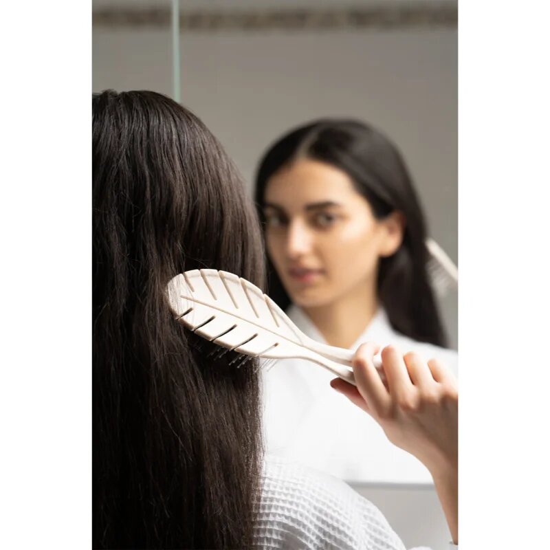 So Eco Biodegradable Detangling Leaf Brush kompostovatelný kartáč na mokré vlasy 1 ks
