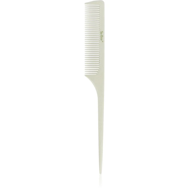 So Eco Biodegradable Tail Comb kompostovatelný hřeben pro hladký styling a objem 1 ks