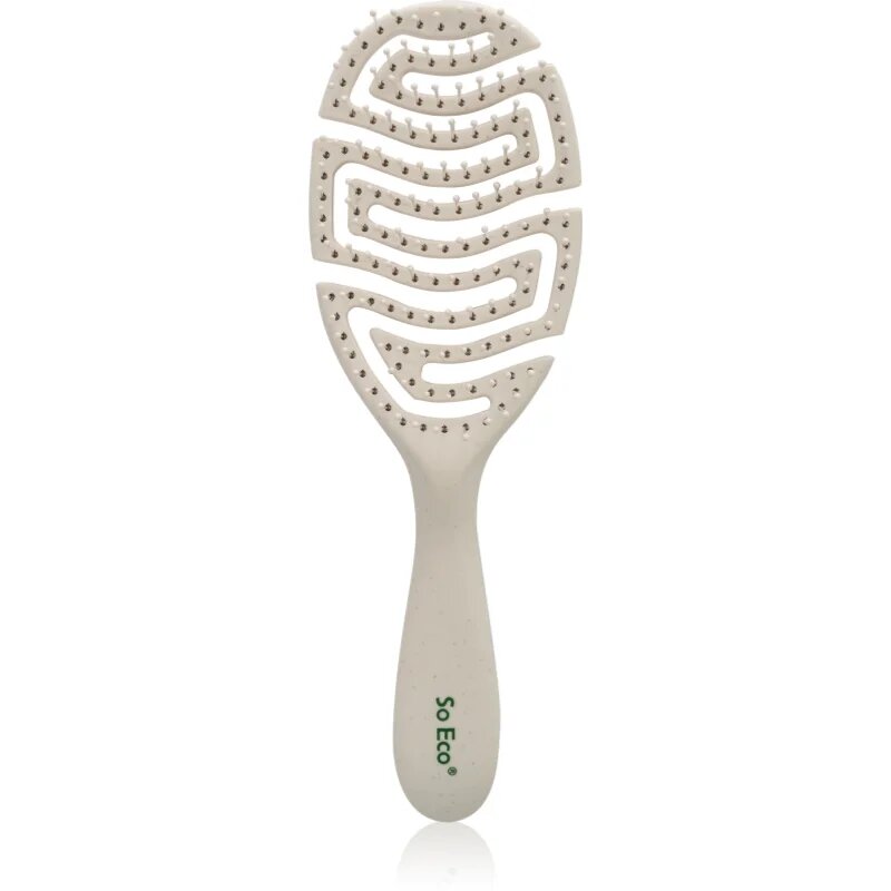 So Eco Flexi Curve Detangling Brush oválný kartáč pro snadné rozčesání vlasů 1 ks