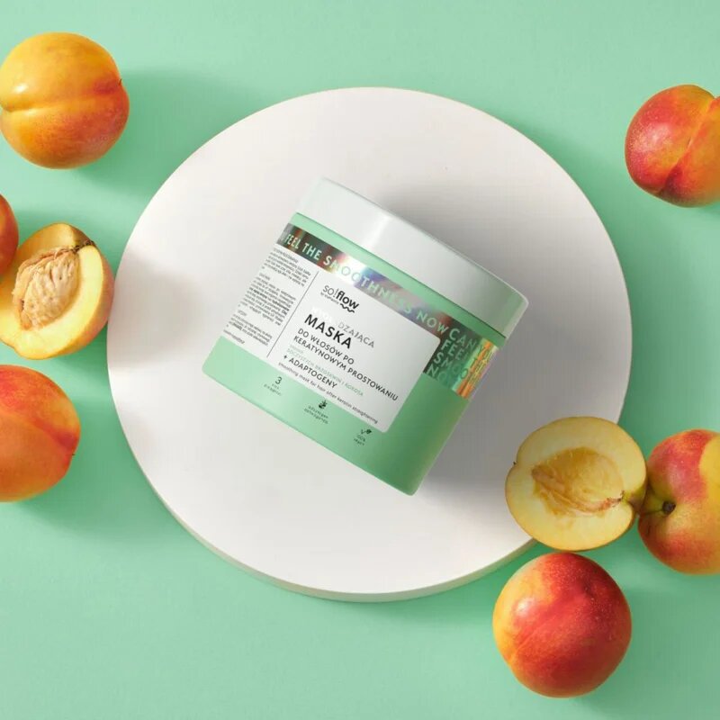 so!flow After Keratin Straightening Smoothing Mask maska na vlasy 400 ml