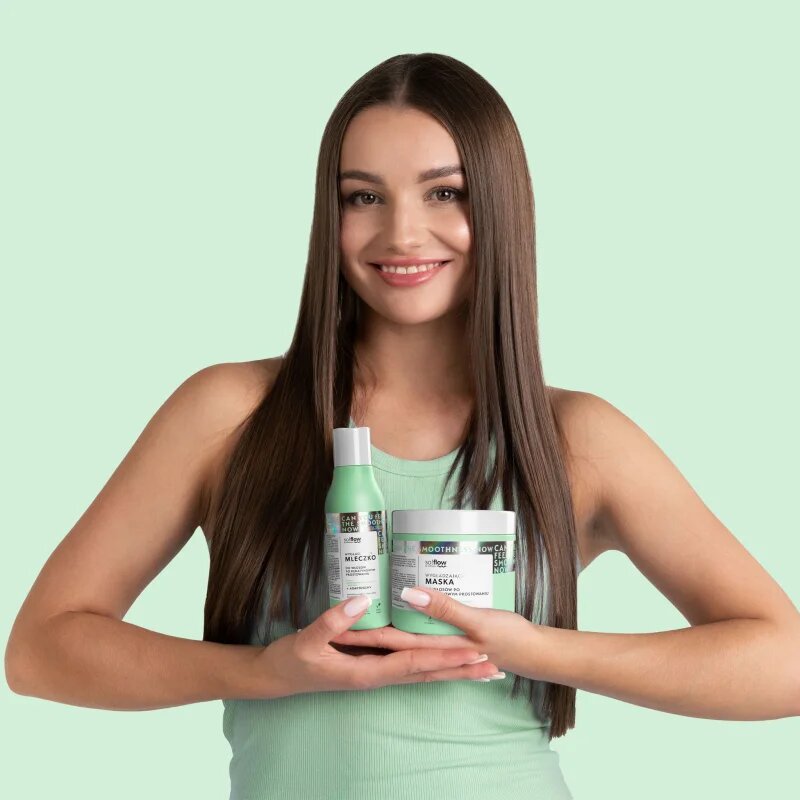 so!flow After Keratin Straightening Smoothing Mask maska na vlasy 400 ml