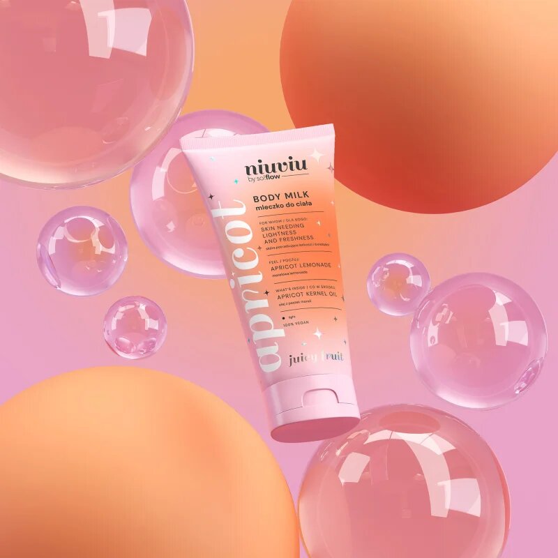 so!flow Apricot Lemonade Body Milk tělové mléko 200 ml