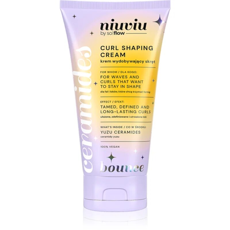 so!flow BOUNCE Curl Shaping Cream With Ceramides stylingový krém pro definici vln 150 ml