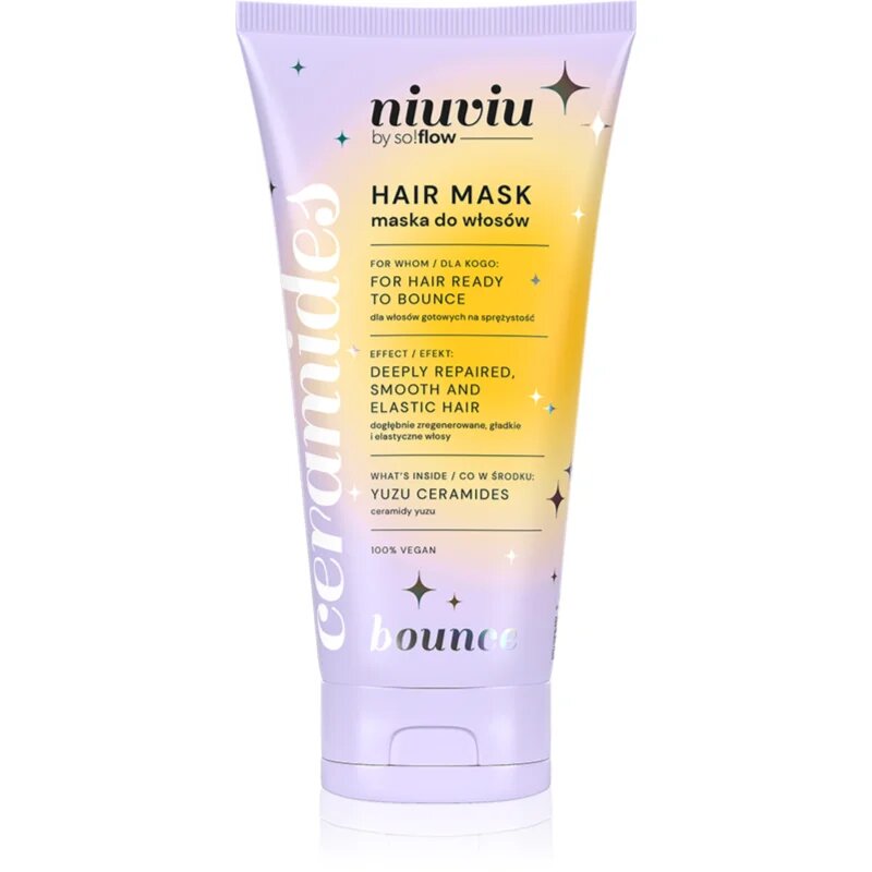 so!flow BOUNCE Hair Mask With Ceramides maska pro kudrnaté vlasy 200 ml