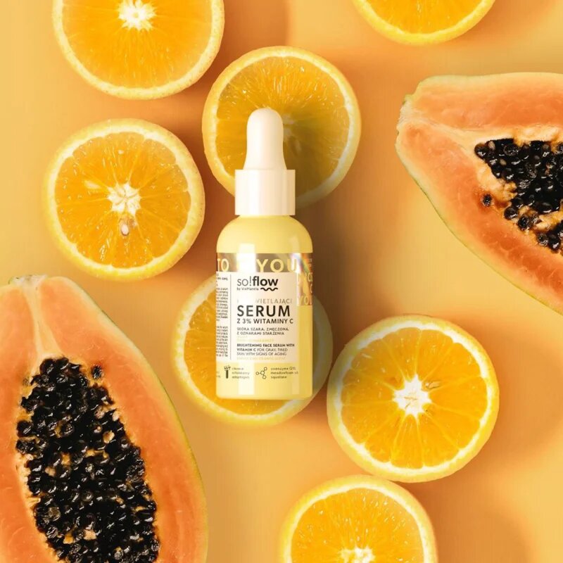 so!flow Brightening Face Serum With Vitamin C rozjasňující sérum s vitaminem C 30 ml