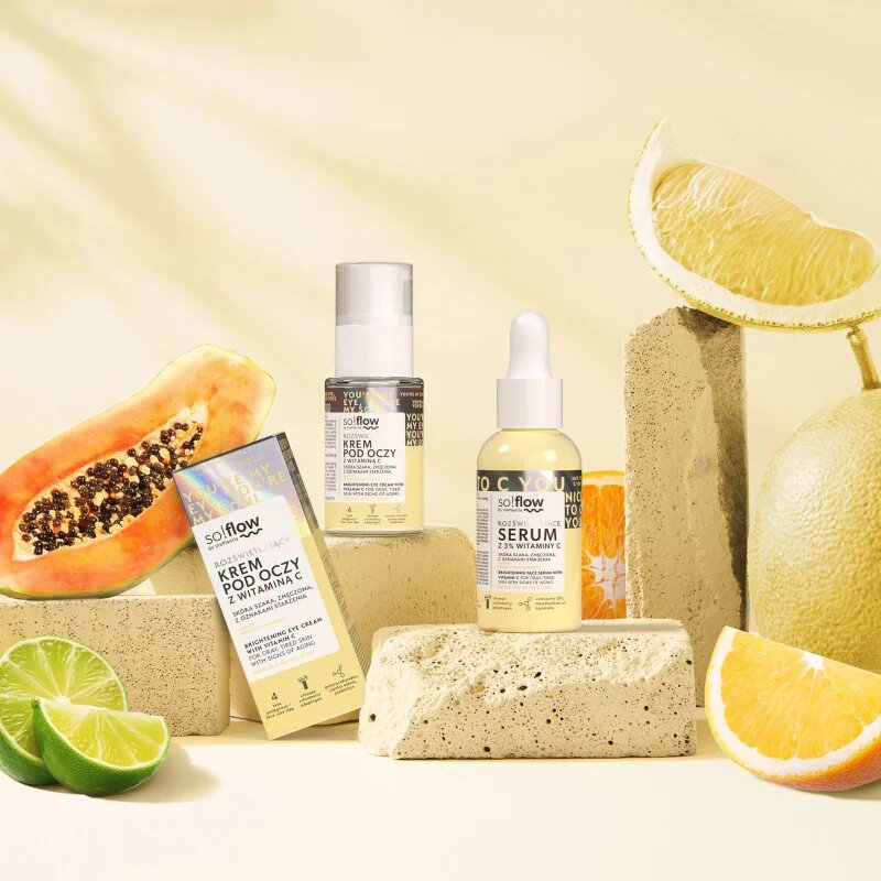 so!flow Brightening Face Serum With Vitamin C rozjasňující sérum s vitaminem C 30 ml