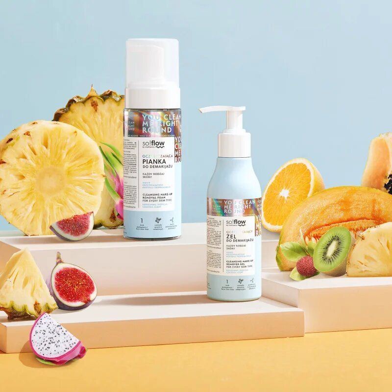 so!flow Cleansing Make-Up Removal Gel čisticí a odličovací gel pro všechny typy pleti 150 ml