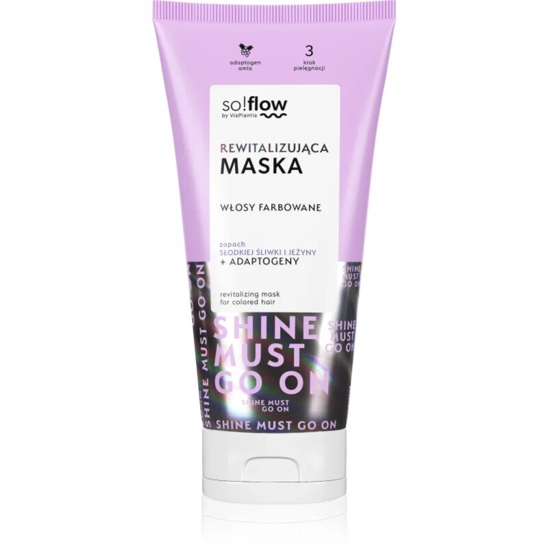 so!flow Coloured Hair Revitalizing Mask intenzivní revitalizační maska pro barvené vlasy 200 ml