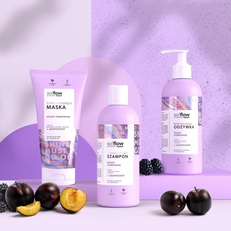 so!flow Coloured Hair Revitalizing Mask intenzivní revitalizační maska pro barvené vlasy 200 ml