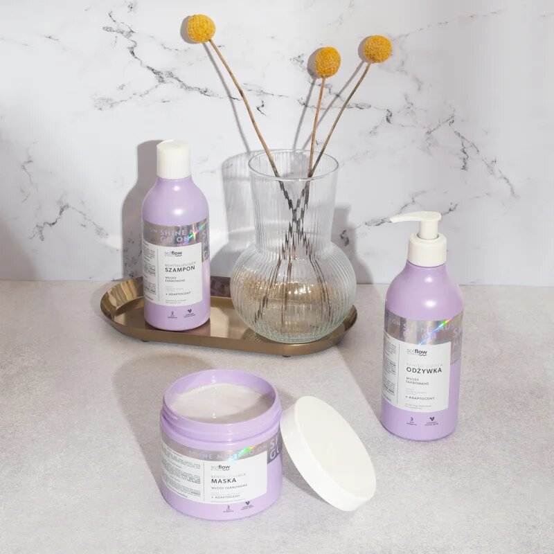 so!flow Coloured Hair Revitalizing Mask intenzivní revitalizační maska pro barvené vlasy 400 ml