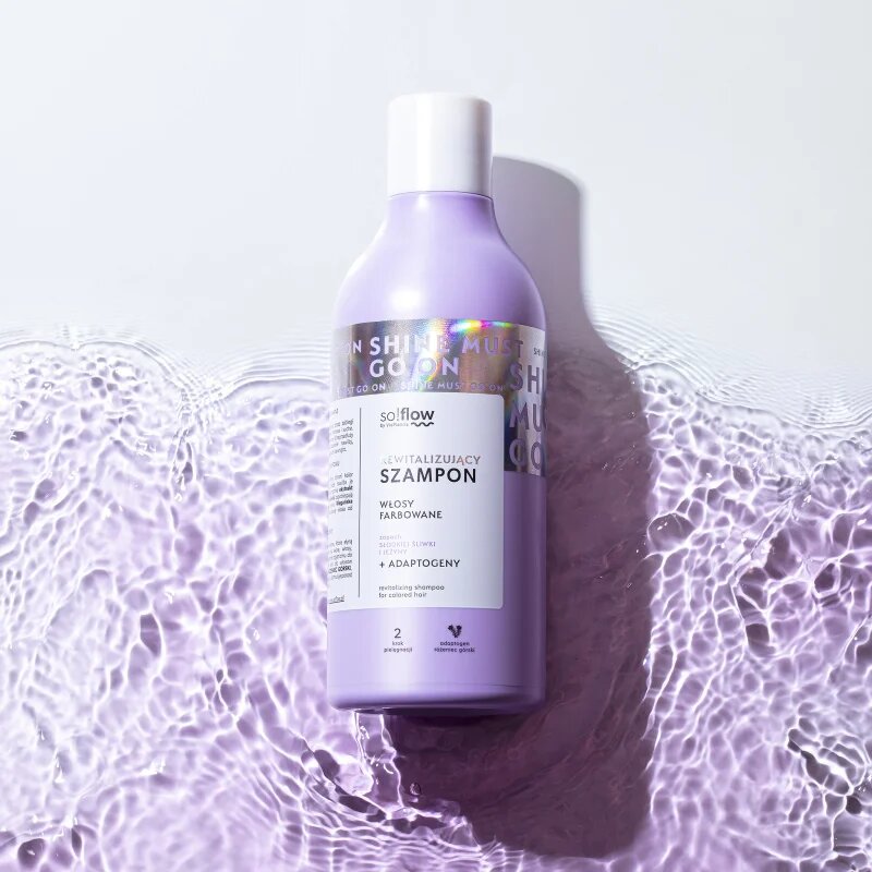 so!flow Coloured Hair Revitalizing Shampoo obnovující šampon pro barvené vlasy 400 ml