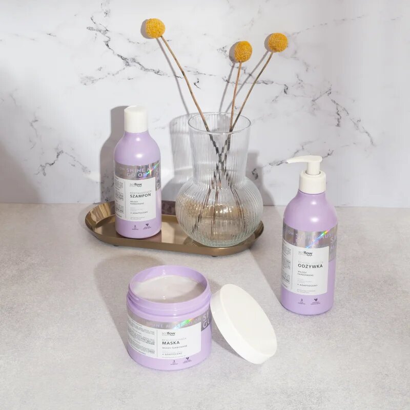 so!flow Coloured Hair Revitalizing Shampoo obnovující šampon pro barvené vlasy 400 ml