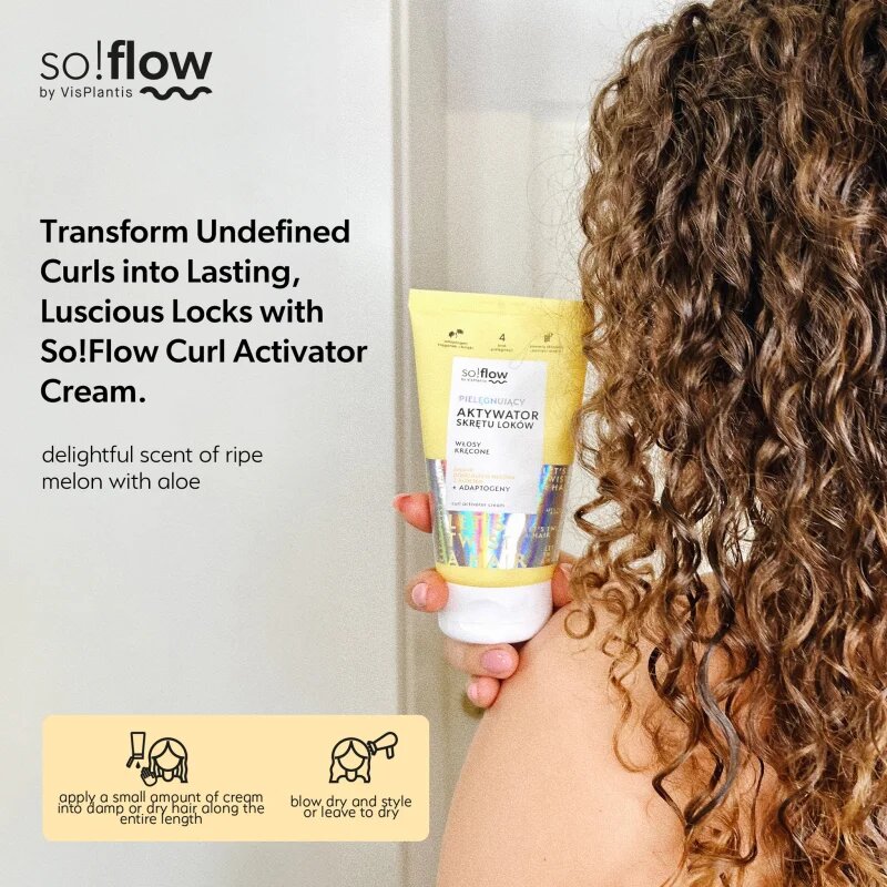 so!flow Curly Hair Curl Activator aktivátor kudrn 150 ml