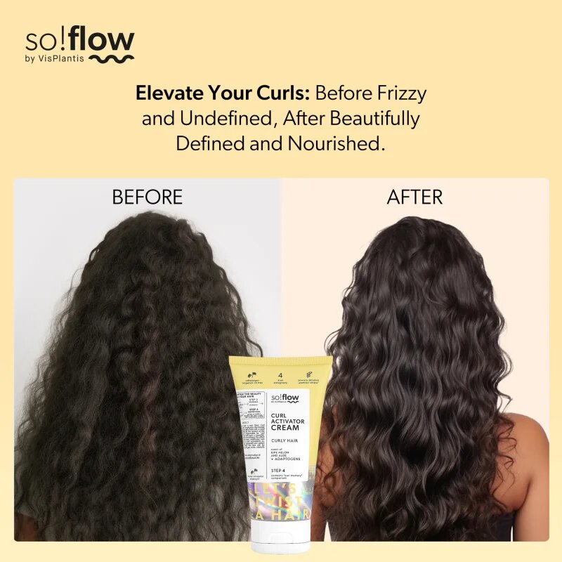 so!flow Curly Hair Curl Activator aktivátor kudrn 150 ml