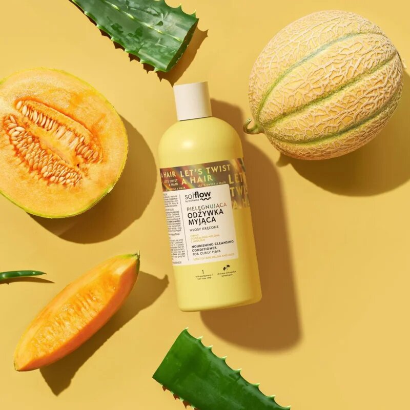 so!flow Curly Hair Nourishing Cleansing Conditioner čisticí kondicionér pro kudrnaté vlasy 200 ml