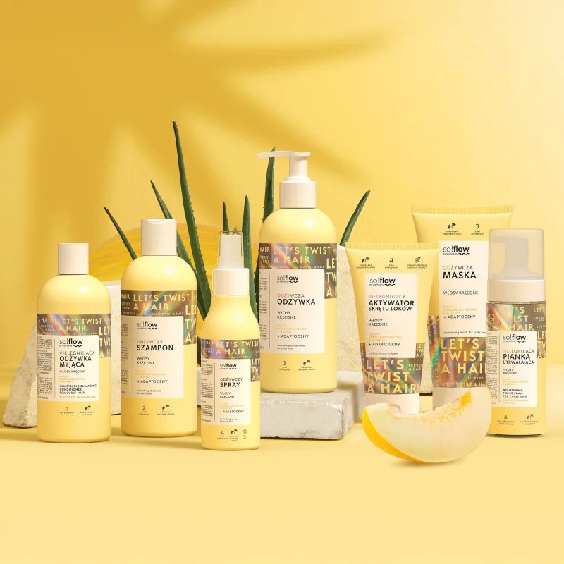 so!flow Curly Hair Nourishing Fixing Foam pěna na kudrnaté vlasy 170 ml