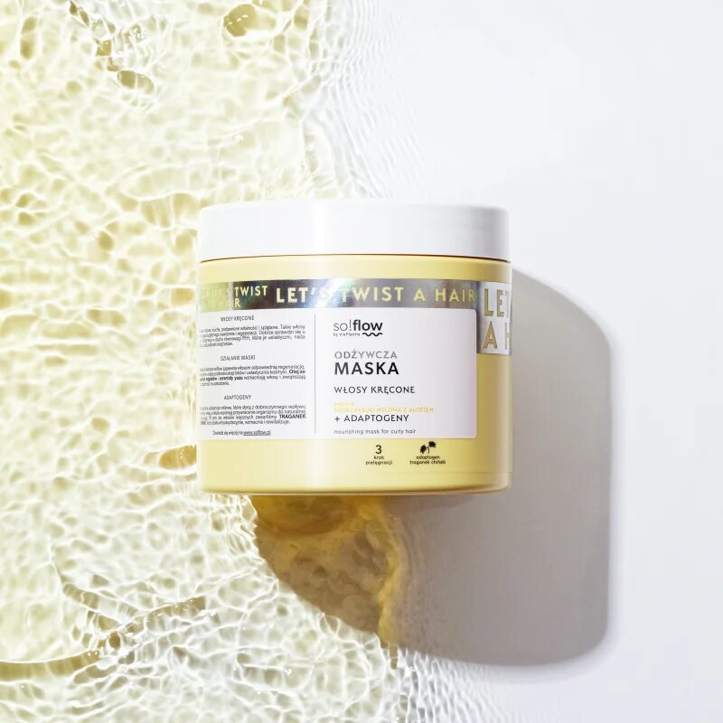 so!flow Curly Hair Nourishing Mask výživná maska pro kudrnaté vlasy 400 ml