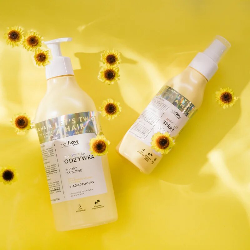 so!flow Curly Hair Nourishing Spray bezoplachový sprej pro kudrnaté vlasy 150 ml