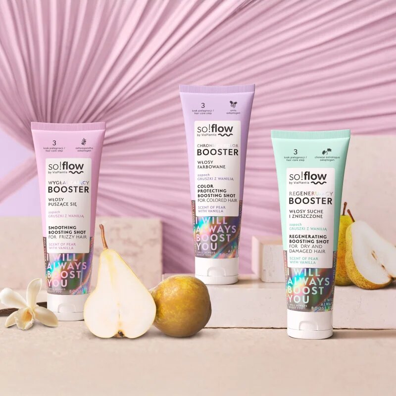 so!flow Dry and Damaged Hair Regenerating Boosting Shot regenerační sérum pro suché a poškozené vlasy 75 ml