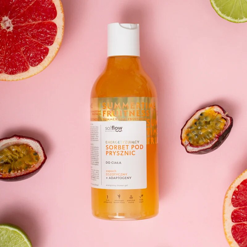 so!flow Energizing Shower Sorbet hydratační tělový sorbet do sprchy 400 ml