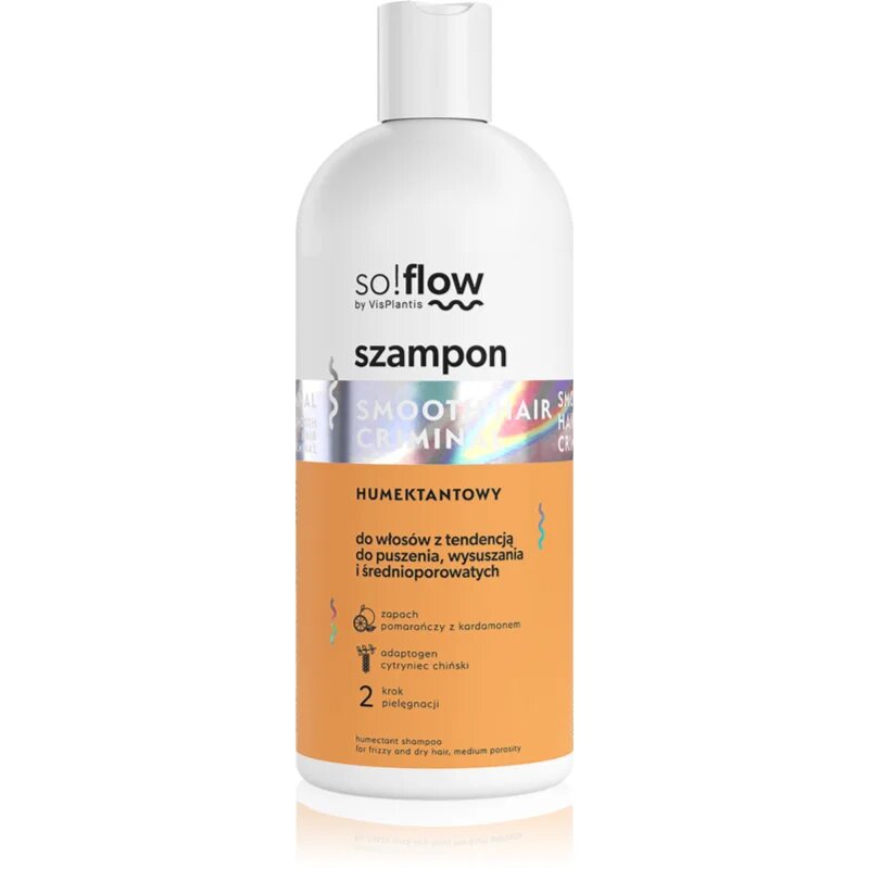 so!flow Frizzy and Dry Hair Humectant Shampoo uhlazující šampon proti krepatění 300 ml