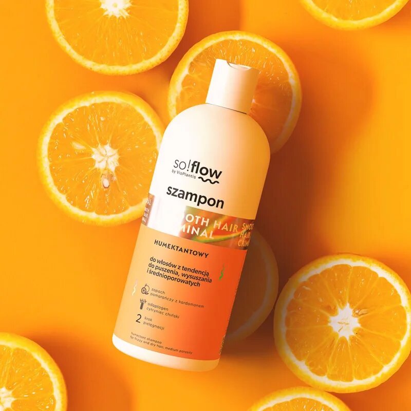 so!flow Frizzy and Dry Hair Humectant Shampoo uhlazující šampon proti krepatění 300 ml