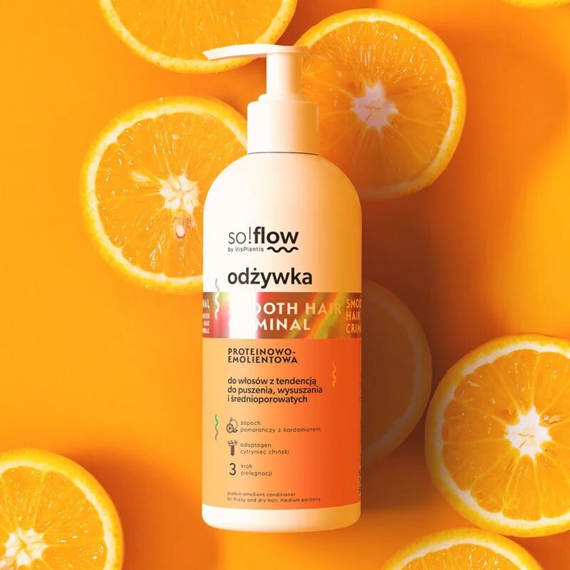 so!flow Frizzy and Dry Hair Protein-Emollient Conditioner uhlazující kondicionér proti krepatění 300 ml