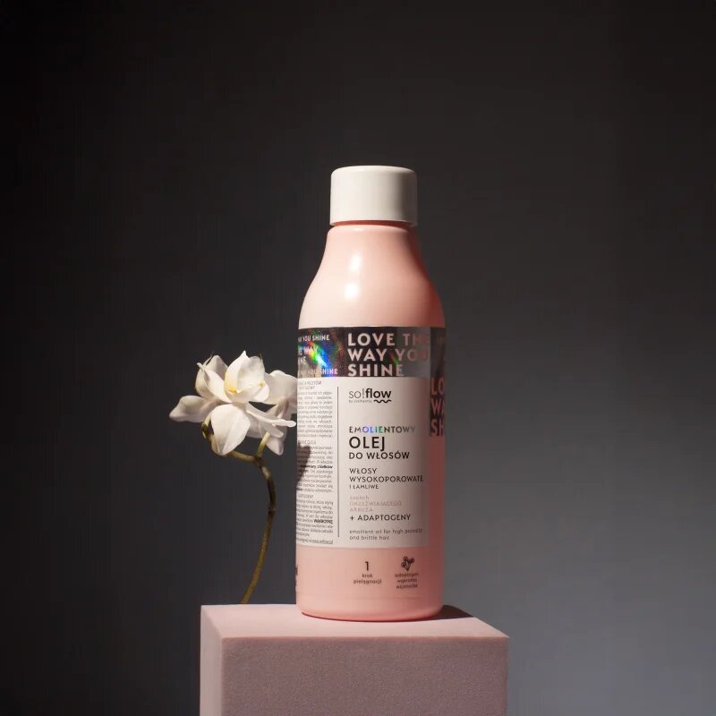 so!flow High Porosity Hair Emollient Oil hydratační olej pro lámavé a namáhané vlasy 150 ml