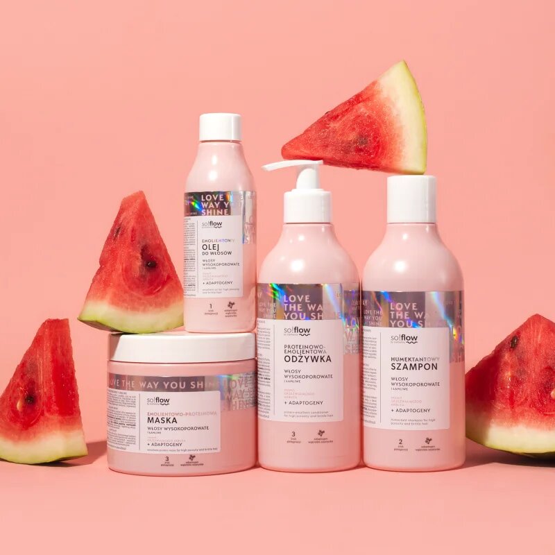so!flow High Porosity Hair Emollient Oil hydratační olej pro lámavé a namáhané vlasy 150 ml